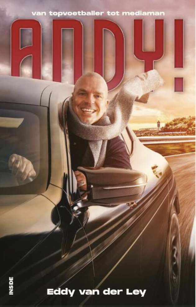 Omslag van 'Any' de tweede biografie van Andy van der Meijde, geschreven door Eddy van der Ley.